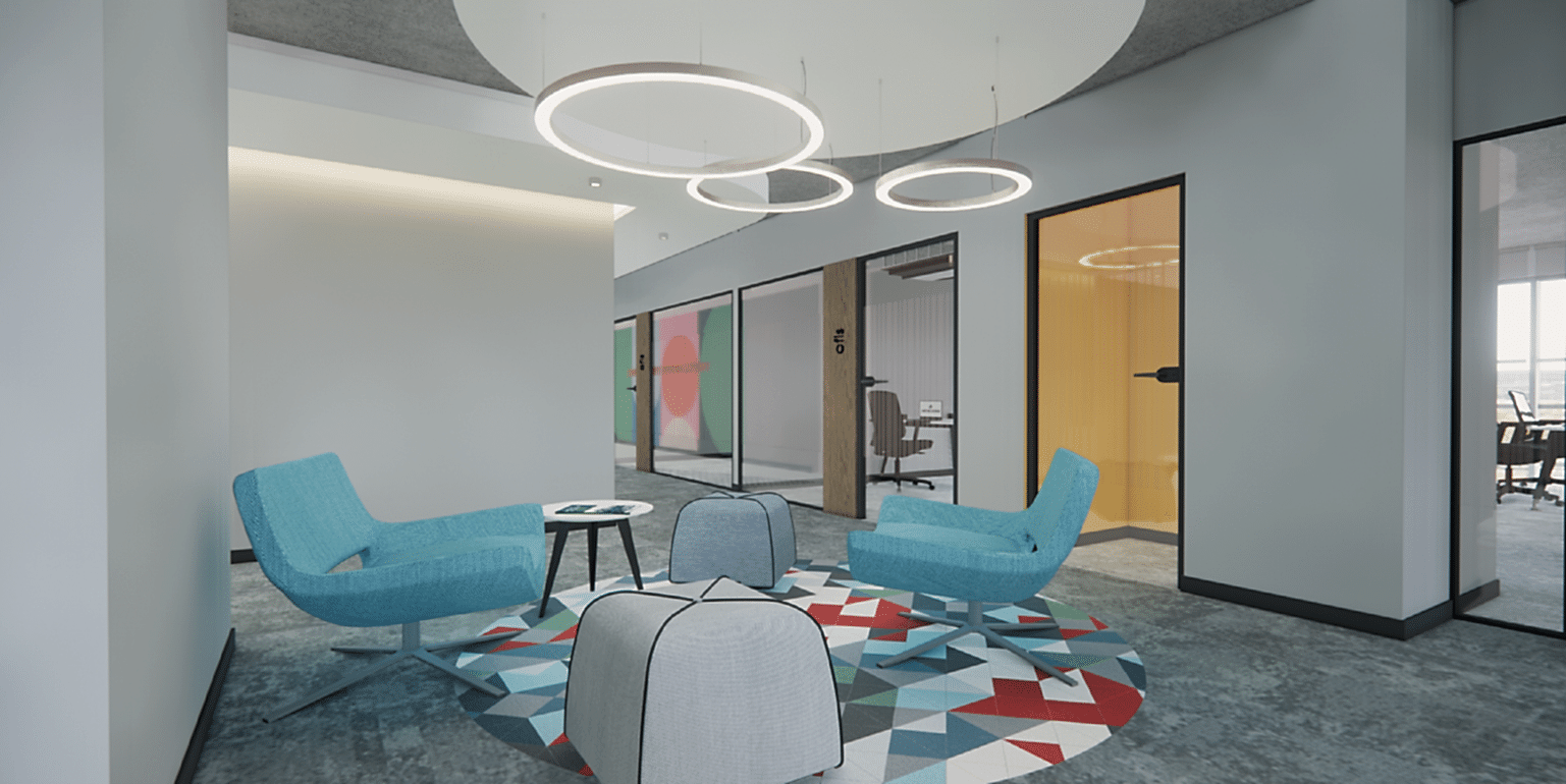 Workinton kartal ofis iç mekân