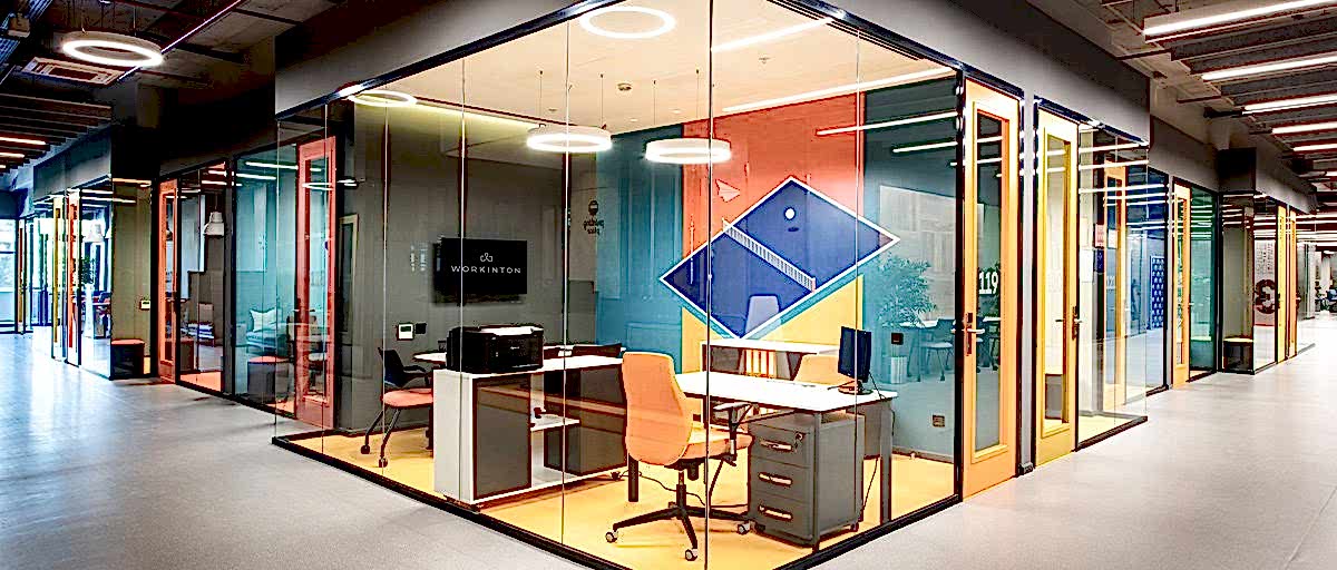 Modern bir Workinton ofisi